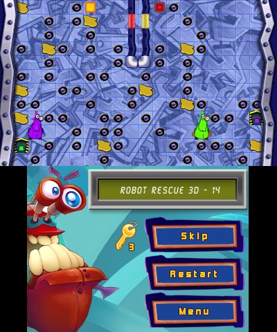 Robot Rescue 3D (3DS) image