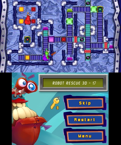 Robot Rescue 3D (3DS) image
