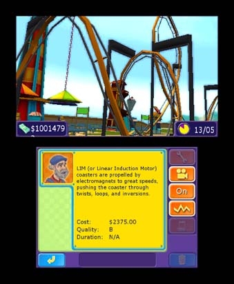 RollerCoaster Tycoon 3D (3DS) image