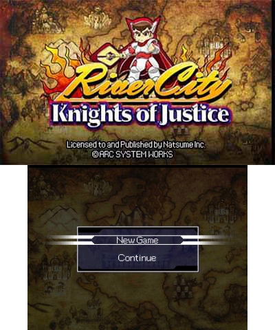 River City: Knights of Justice (3DS) image
