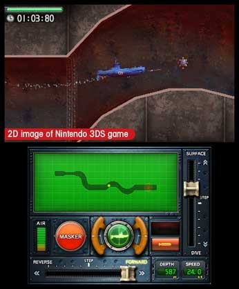 Steel Diver (3DS) image