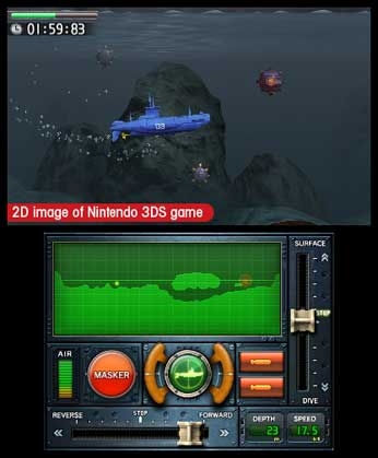 Steel Diver (3DS) image