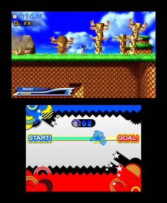 Sonic Generations (3DS) image