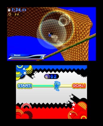 Sonic Generations (3DS) image