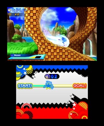 Sonic Generations (3DS) image