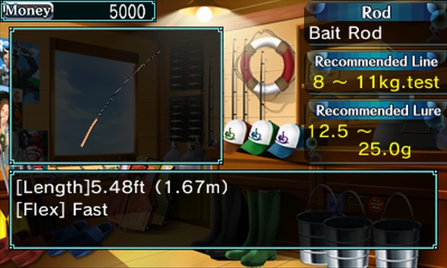 Super Black Bass 3D (3DS) image