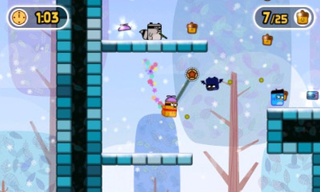 Super Little Acorns 3D Turbo (3DS) image