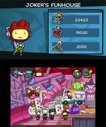 Scribblenauts Unmasked: A DC Comics Adventure (3DS) image