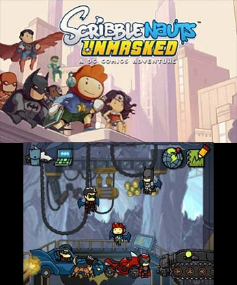 Scribblenauts Unmasked: A DC Comics Adventure (3DS) image