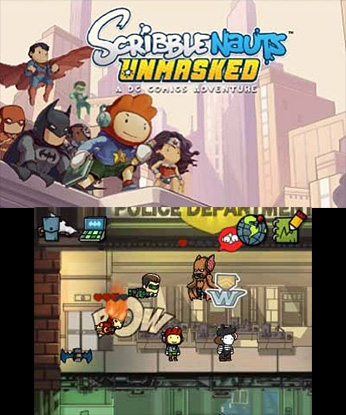 Scribblenauts Unmasked: A DC Comics Adventure (3DS) image