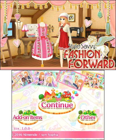 Style Savvy: Fashion Forward (3DS) image