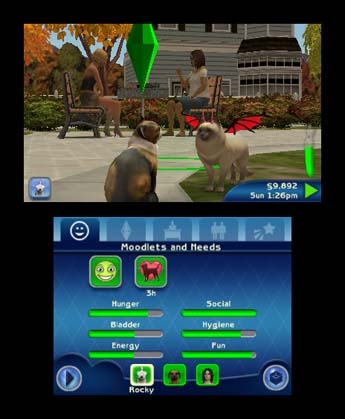 The Sims 3: Pets (3DS) image