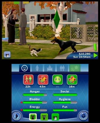 The Sims 3: Pets (3DS) image