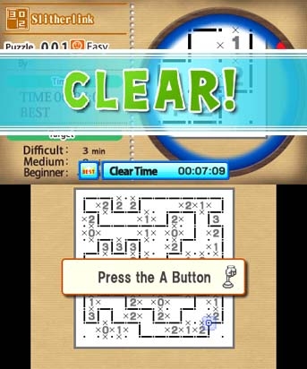 Slitherlink by Nikoli (3DS) image
