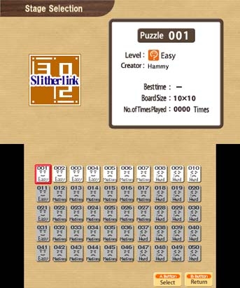 Slitherlink by Nikoli (3DS) image