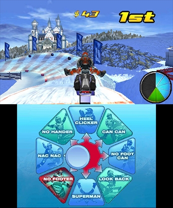 Snow Moto Racing 3D (3DS) image