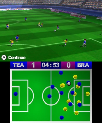 Soccer Up 3D (3DS) image