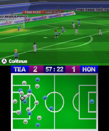 Soccer Up 3D (3DS) image
