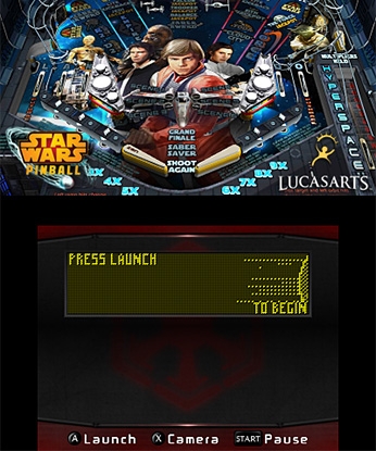 Star Wars Pinball (3DS) image