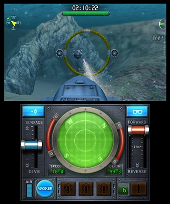 Steel Diver: Sub Wars (3DS) image