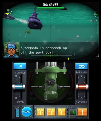 Steel Diver: Sub Wars (3DS) image