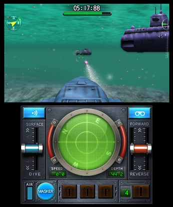 Steel Diver: Sub Wars (3DS) image