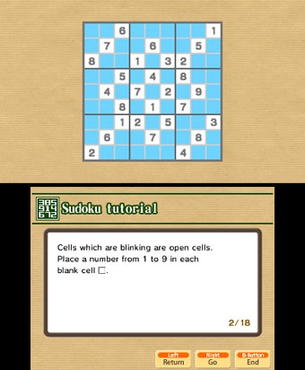 Sudoku by Nikoli (3DS) image