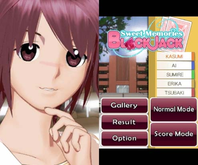 Sweet Memories Blackjack (3DS) image