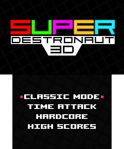 Super Destronaut 3D (3DS) image