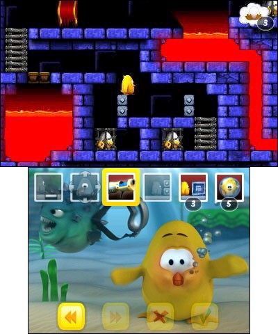 Toki Tori 3D (3DS) image