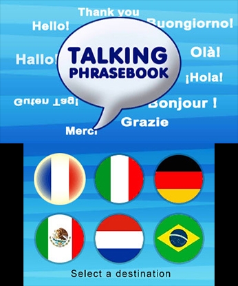 Talking Phrasebook: 7 Languages (3DS) image