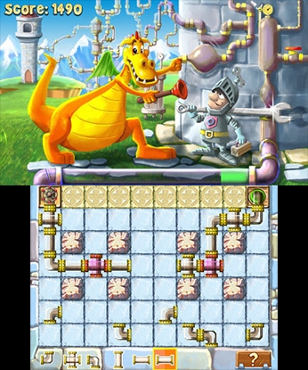 Tiny Games: Knights & Dragons (3DS) image