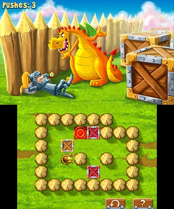 Tiny Games: Knights & Dragons (3DS) image