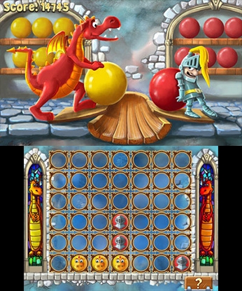 Tiny Games: Knights & Dragons (3DS) image