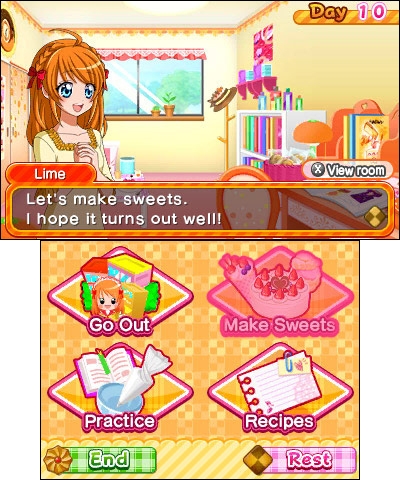 Waku Waku Sweets: Happy Sweets Making (3DS) image
