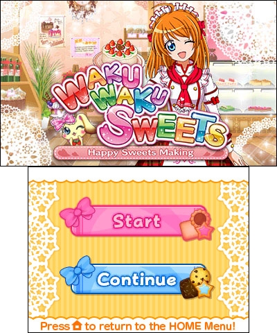 Waku Waku Sweets: Happy Sweets Making (3DS) image