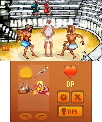 Zeus Quest Remastered: Anagennisis of Gaia (3DS) image