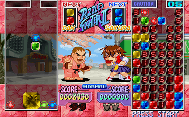 Super Puzzle Fighter II Turbo (PlayStation) image