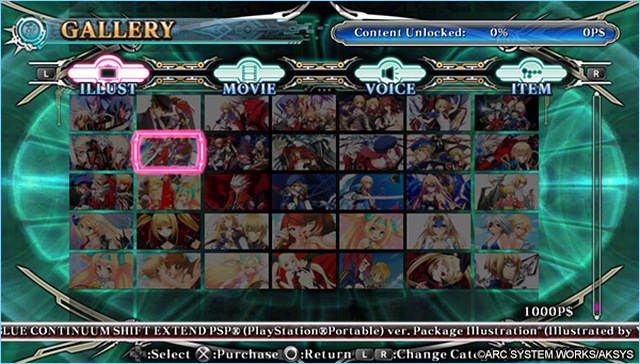 BlazBlue: Chrono Phantasma (Vita) image
