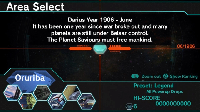 Dariusburst: Chronicle Saviours (Vita) image