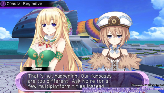 Hyperdimension Neptunia U: Action Unleashed (Vita) image