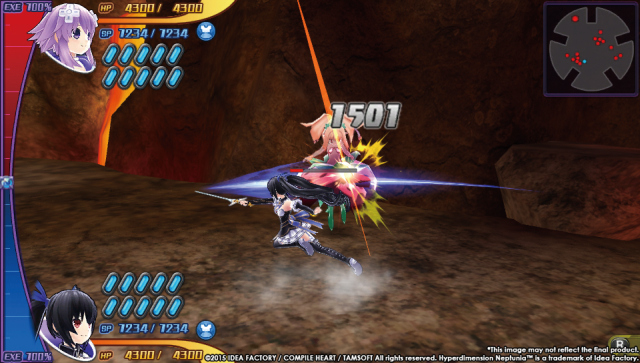 Hyperdimension Neptunia U: Action Unleashed (Vita) image