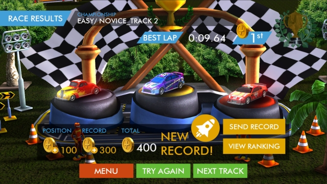 HTR+ Slot Car Simulation (Vita) image