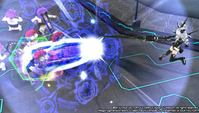 MegaTagmension Blanc + Neptune VS Zombies (Vita) image