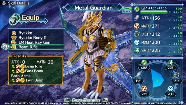 MeiQ: Labyrinth of Death (Vita) image