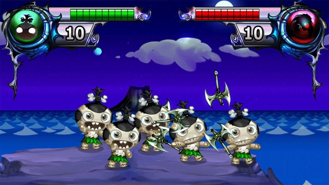 Pocket God vs Desert Ashes (Vita) image