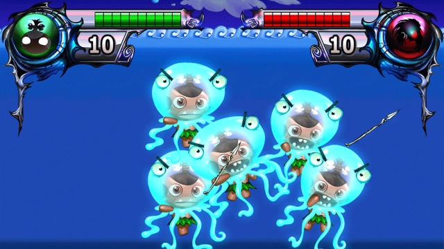 Pocket God vs Desert Ashes (Vita) image