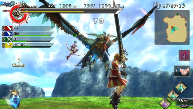 Ragnarok Odyssey (Vita) image