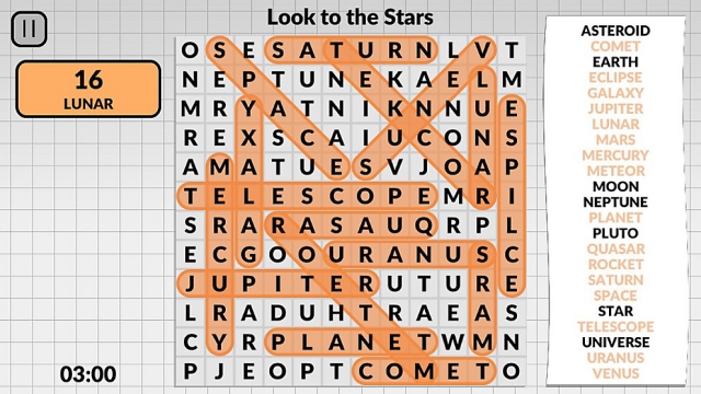 Word Search by POWGI (Vita) image