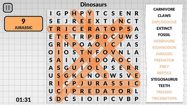 Word Search by POWGI (Vita) image